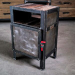 Industrialny stolik nocny SUNSET