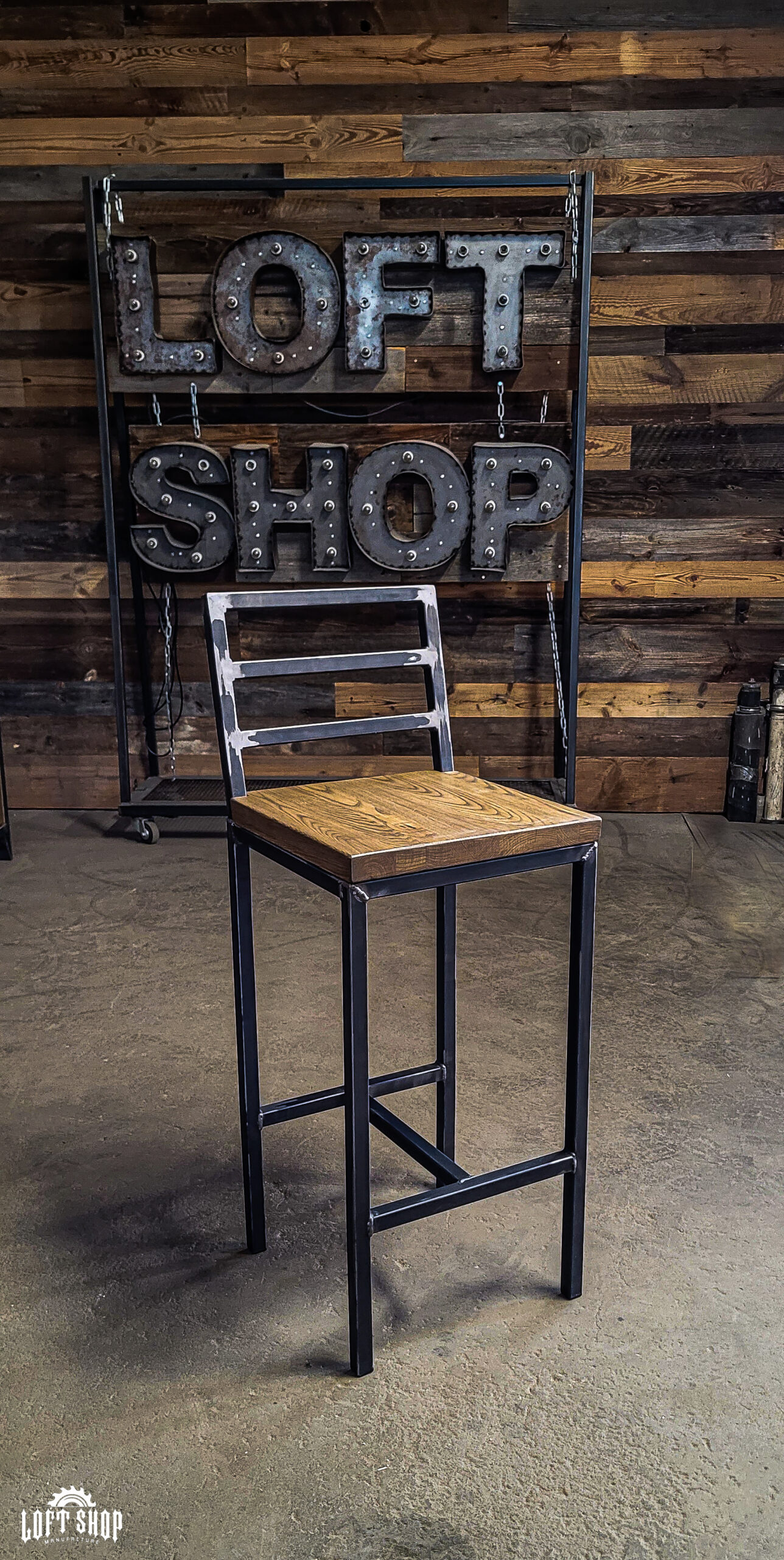 20220914_164810 Loft stool SIMPLE industrial stool - Image 1