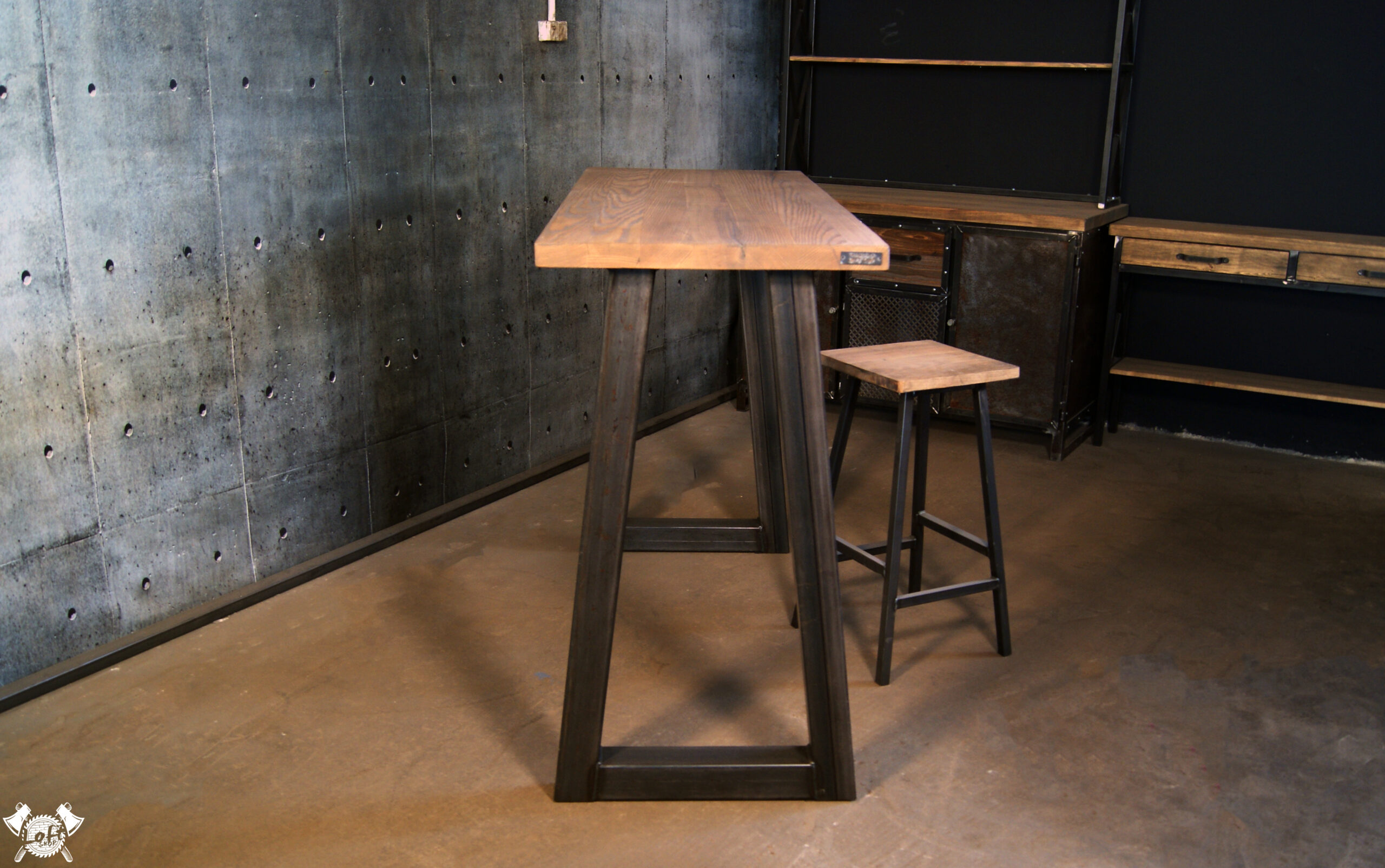 SONY DSC Loft stool table DELTA BAR - Image 1