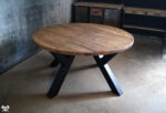 Round industrial table GRAAL loft table - Image 2