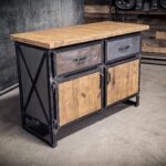 Loft cabinet industrial chest of drawers BROOKLYN