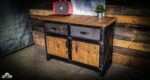 Loft cabinet industrial chest of drawers BROOKLYN - Image 2