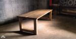 Industrial wooden table MONTANA