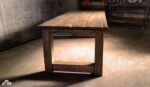 Industrial wooden table MONTANA - Image 3