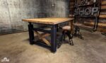 Loft table NEVADA light industrial table