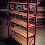 Loft bookcase FIRE bookcase
