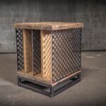 Stojak loftowy JACKSON do płyt winylowych