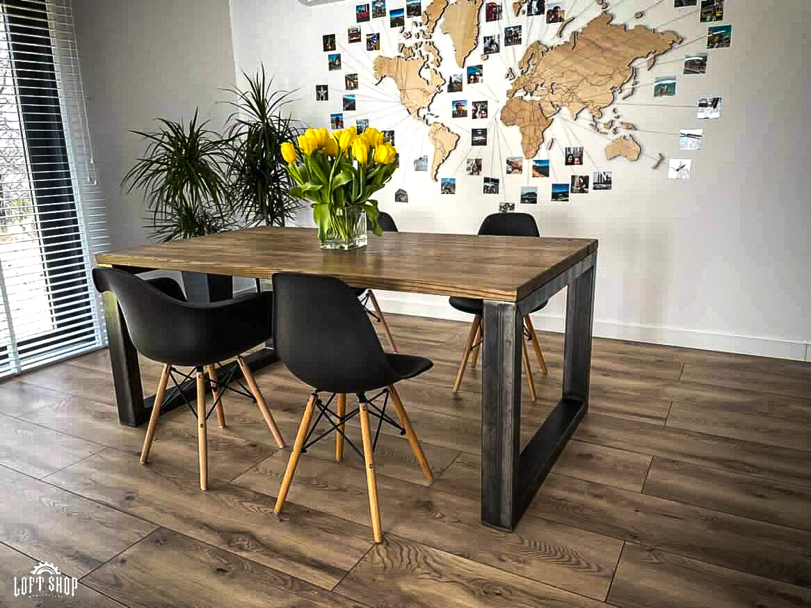 table_strong-2 Industrial table STRONG loft table - Image 1