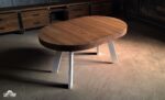 Industrial table TOSCANA round loft table - Image 3