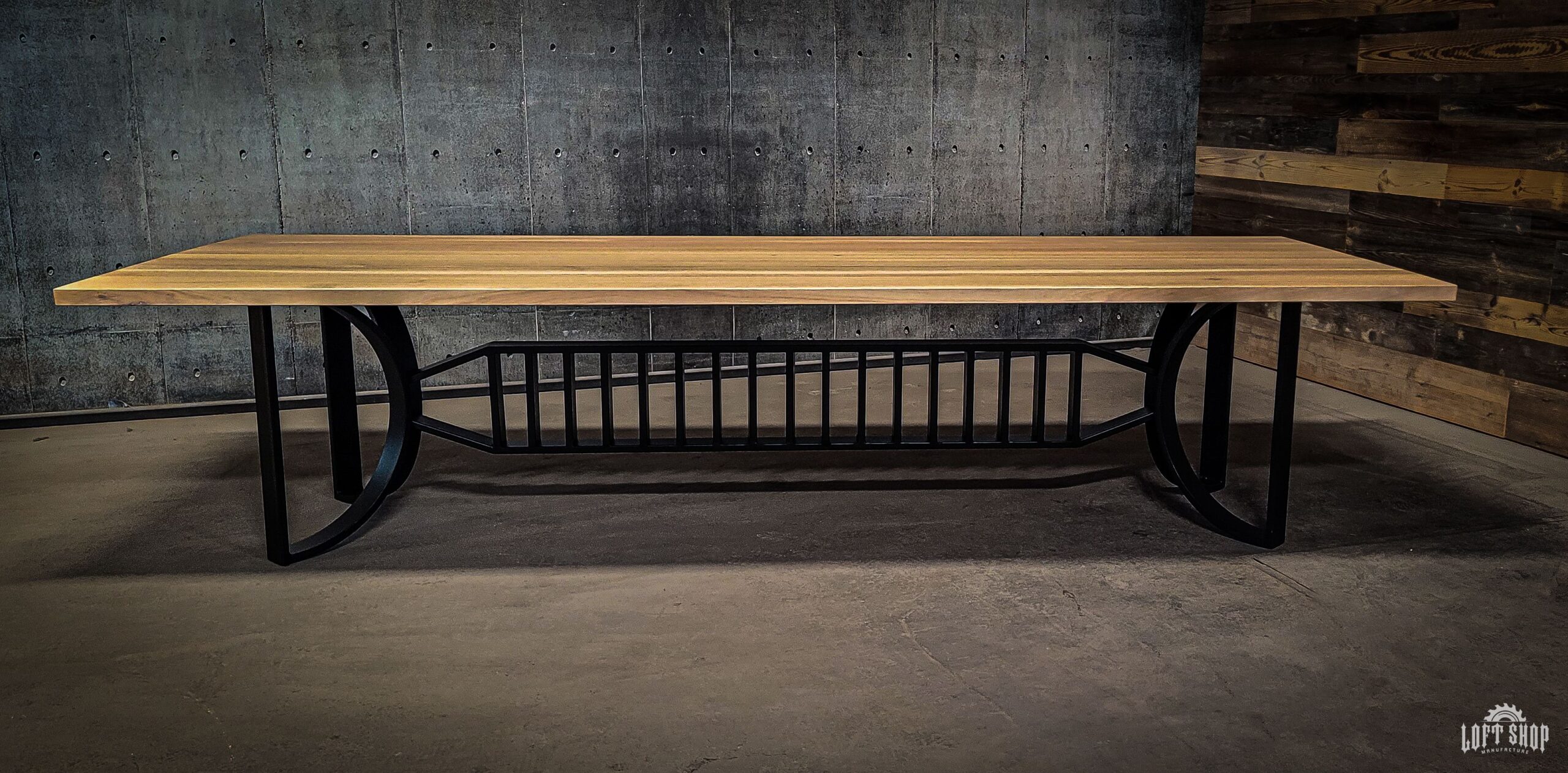 web_brooklyn_1 Loft table BRIDGE industrial table conference table - Image 1