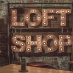 Loftowe litery świetlne stalowe | Industrialne dekoracje VINTAGE Light