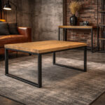 Stolik kawowy loftowy WORKER | Stolik kawowy w stylu industrialnym