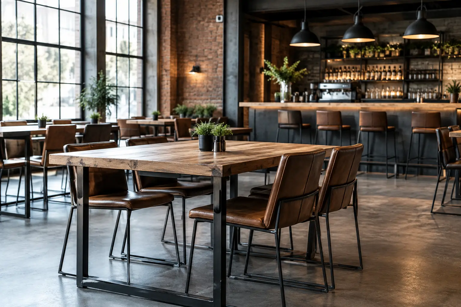 Meble loftowe dla HoReCa - ich wyjątkowość